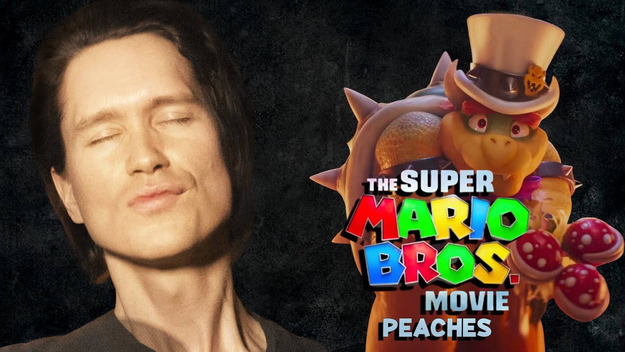 Illumination: ok jack black you have a simple musical number don't get too  crazy with it Jack black: 🍑, Peaches by Bowser (Super Mario Bros.  Movie)
