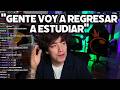 GLOGLO DICE QUE SE VA A ESTUDIAR POR UN MES Y DEJARÁ DE STREMEAR