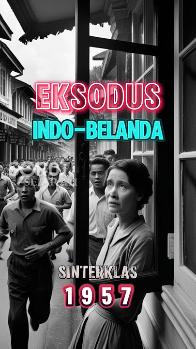 Eksodus warga sipil Belanda bertepatan momen Sinterklas Hitam 1957