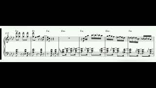 Para vigo me voy - Michel Camilo - Transcripción