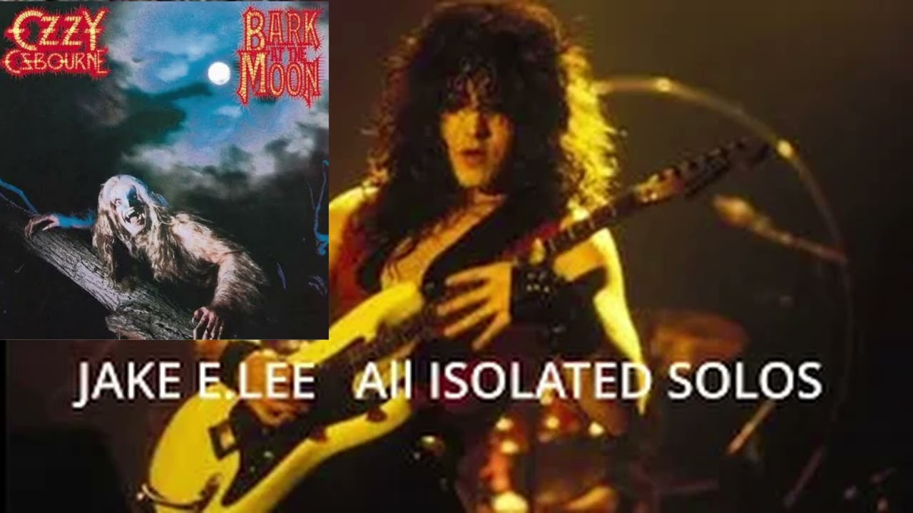 LD BARK AT THE MOON オジー・オズボーン Jake e.lee Ozzy Osbourne (Bark At The Moon Album) JAKE E.LEE All Isolated