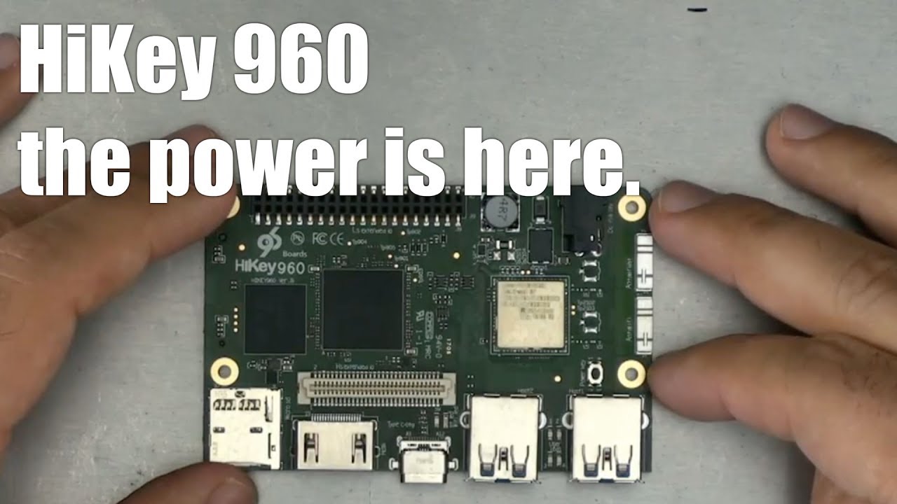 HiKey960 - This crushes the Raspberry Pi! - Unboxing and Walkaround