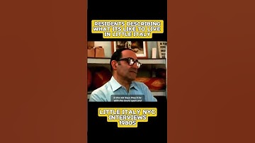 Thumbnail of RESIDENTS DESCRIBE WHAT LITTLE ITALY WAS LIKE! #newyork #nyc #littleitaly #shorts #like #manhattan