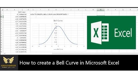 How to create a Bell Curve in Microsoft Excel