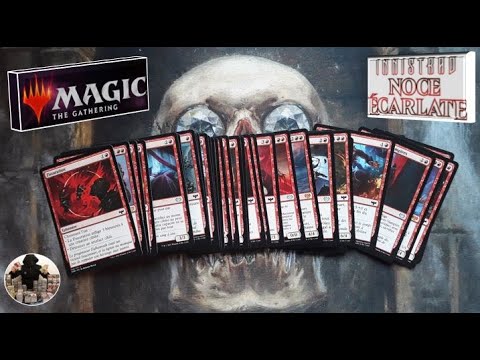 ALL Red cards from the Innistrad Crimson Vow, Magic The Gathering edition