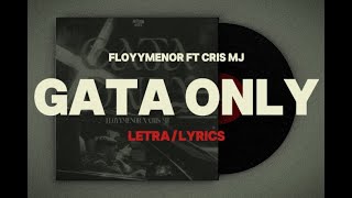 FloyyMenor & Cris Mj - GATA ONLY (letra/lyrics) | 2024 Resimi