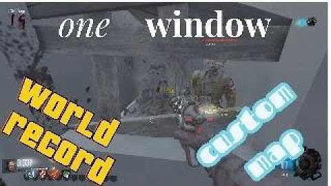 Black Ops 3 One window challenge!!!!!         Custom Maps