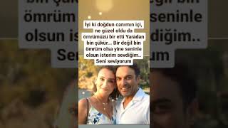 Uğur Aslan Eşi̇ Sema Ergenekon İçi̇n Aşk Dolu Sözleri̇ İyi̇ki̇ Doğdun Canimin İçi̇ğuraslanevlilikaşk