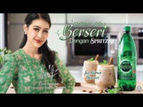 Resipi Jus Kurma Berseri Eina Azman bersama Spritzer Sparkling!