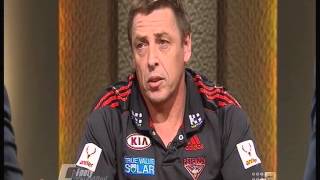 Footy Classified 27 Aug 2013 - Bomber Thompson (Full interview)