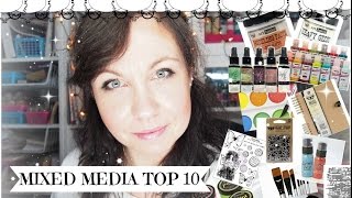 Mixed Media for Beginners SUPPLIES: How to get started ♡ Maremi's Small Art ♡