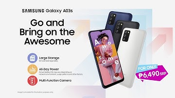 Galaxy A03s: Now Available | Samsung