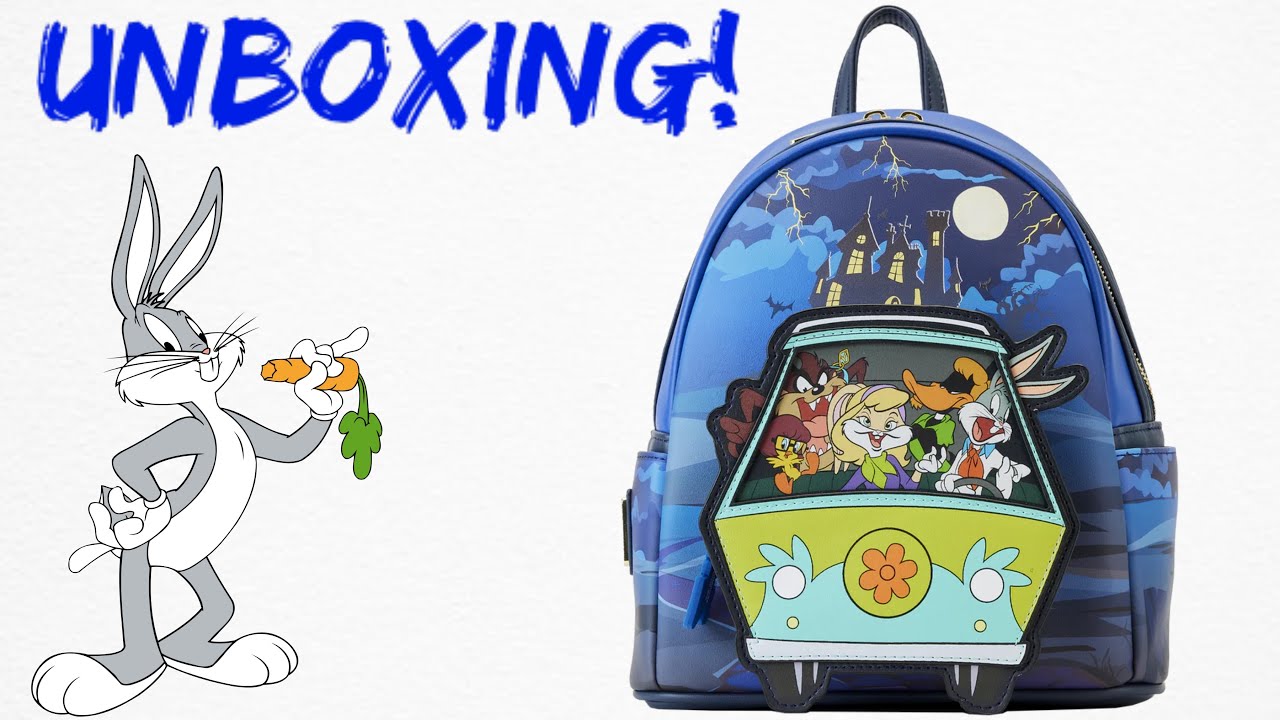 LOONEY TUNES SCOOBY DOO LOUNGEFLY MINI BACKPACK Scooby Doo Haunted Mansion Loungefly Mini Backpack | Scooby  main image 2