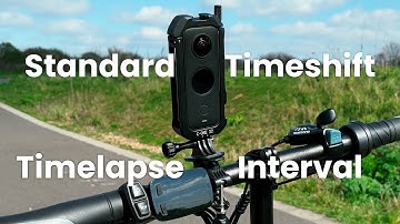 Wat is het verschil tussen deze Insta360-modi? Standaard vs. Timeshift vs. Timelapse vs. Interval