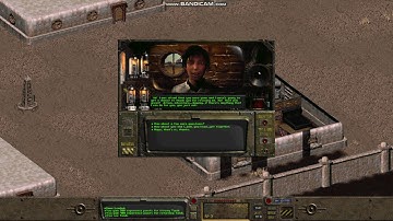 Fallout 1: Asking Tandi to get together, as a female char.