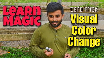 Visual Color Change Card Trick | Tutorial | Easy Card Trick | Camera Magic | Learn Magic | MagV