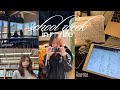 study vlog ⟡ productive, high school, cafe, spring break, &amp; studying 🌷☕️✏️