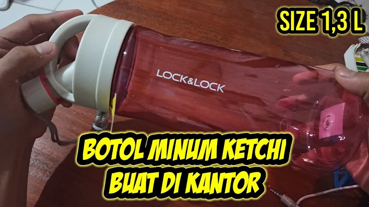 Lock & Lock 1.3 Liter Drinking Bottle for Office Desks
