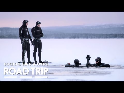 Swimming Beneath Finland's Icy Waters | Gordon, Gino, and Fred's Road Trip