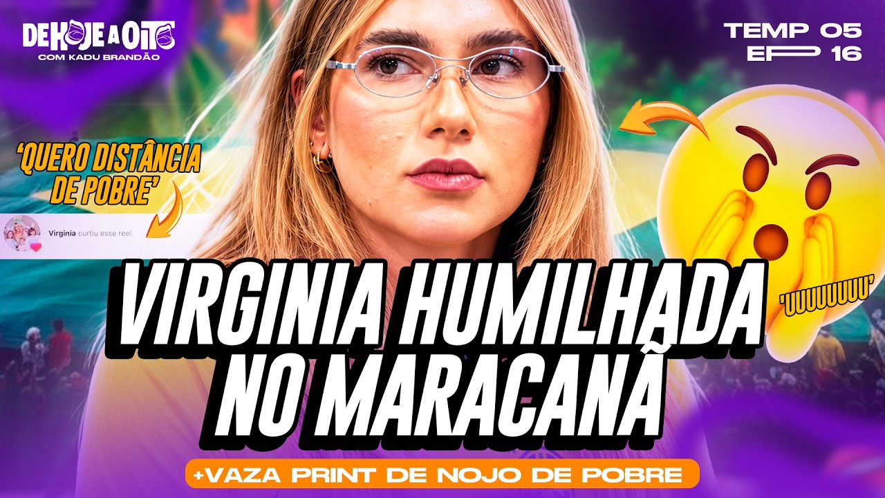 🚨 VIRGÍNIA É HUMILHADA NO MARACANÃ E TEM PRINT COMPROMETEDOR VAZADO