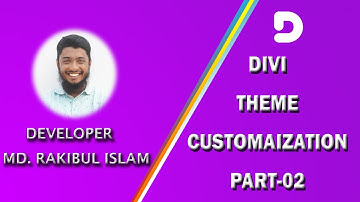 How to customize Divi theme using Divi builder to make a WordPress website (Bangla Tutorial)  2021