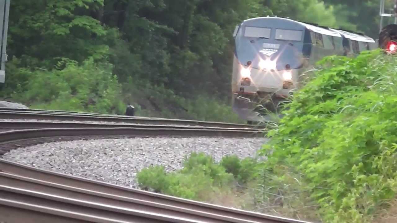 The Amtrak Crescent #20 Eastsbound/Northbound In(HD) Mableton,Ga. 6-9-2013 - YouTube