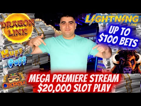 $20,000 Slot Play In High Limit Room At Las Vegas Casino ! ✦Crazy High Limit Slot Action✦