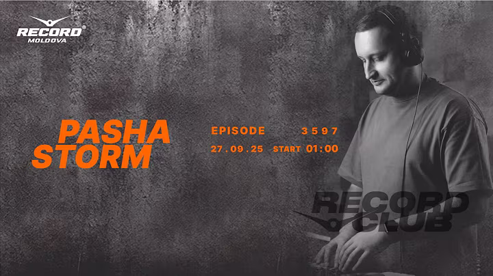 INDIE DANCE  MUSIC MIX  |  DJ PASHA STORM  | Radio RECORD Moldova | episode 3597| 2025-27-09