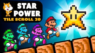 Star Power Up | Making Super Mario Game in Scratch E20 screenshot 3