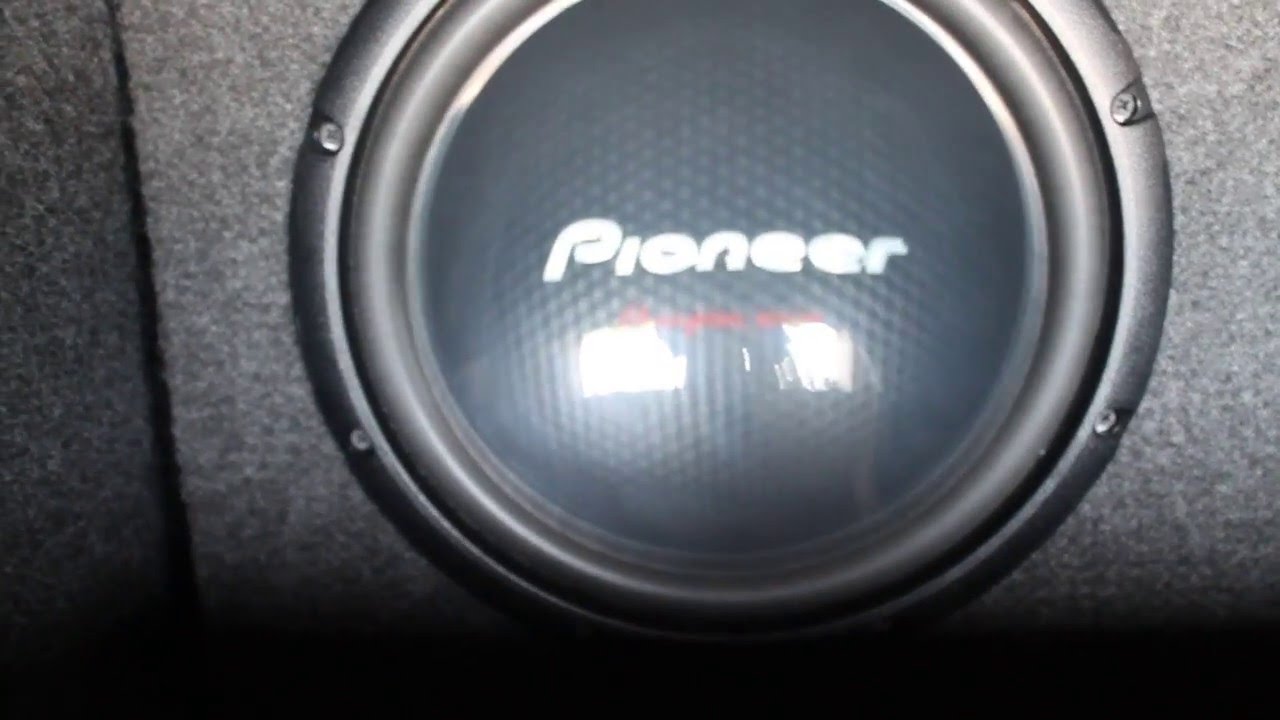 pioneer 1000w sub