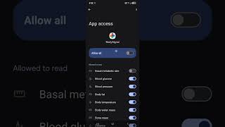 Body Signal. How to sync Google Fit data.
