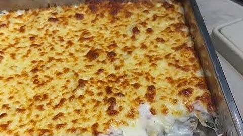 مكرونة بشاميل بطريقة مطعمي وبوفيهات المناسبات  لازم تجربوها 😋✨️  فاتن