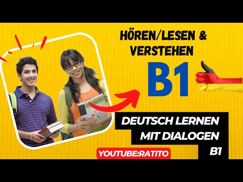 Deutsch lernen mit Dialogen B1