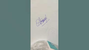 Signature For Anushree....Pls Subscribe My Channel #signature #youtubeshorts #viral