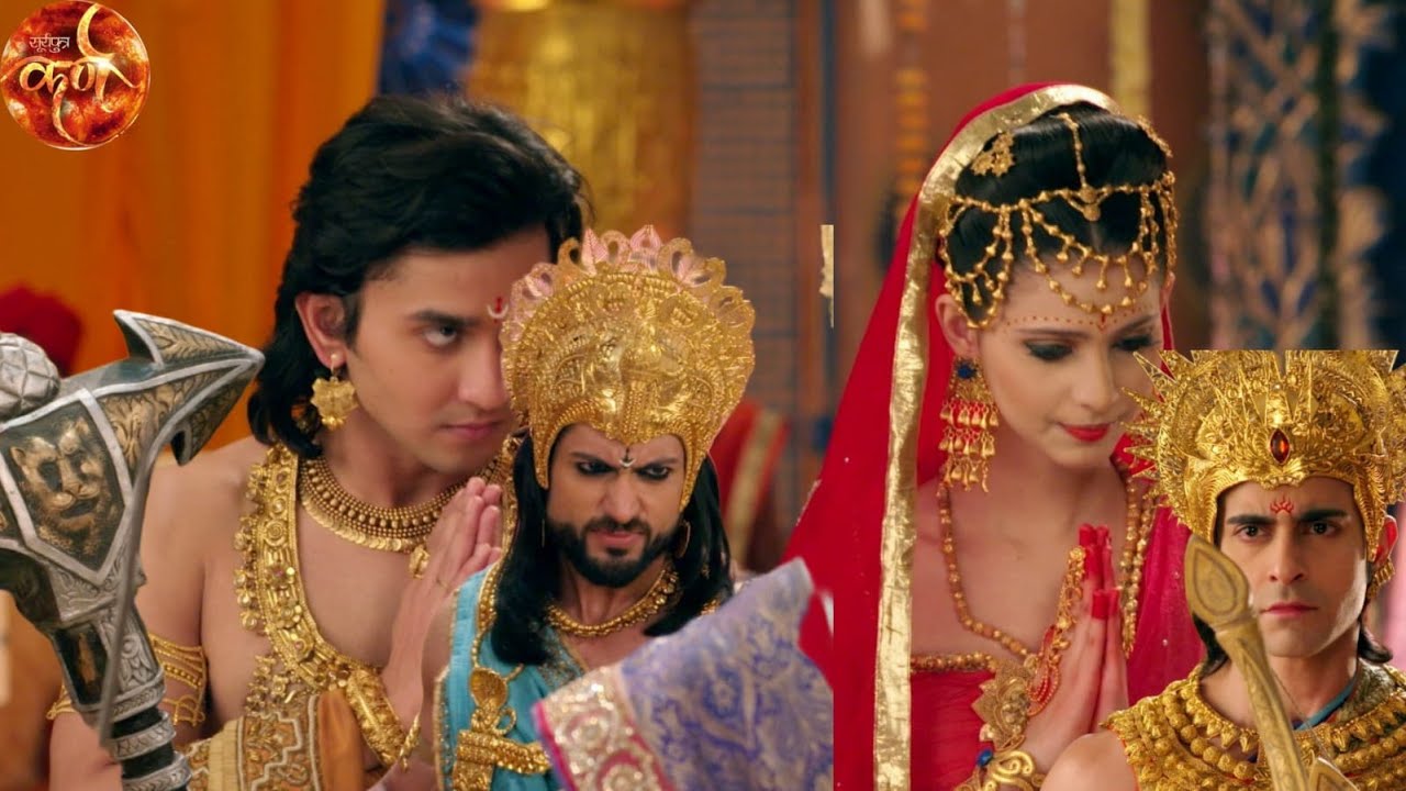 अभिमन्यु और उत्तरा के विवाह में दुर्योधन और कर्ण ने अड़ाई टांग || Suryaputra Karn