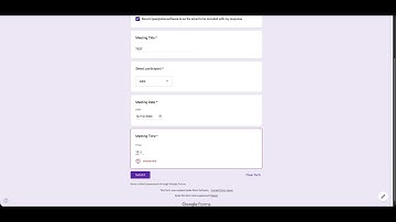 Form Calendar Integration Demo