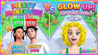 Ultimate Makeover Run! 💇‍♀️✨ | Messy to Pretty Challenge! screenshot 4