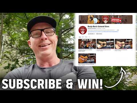 Sub to the New Store Channel & Win $100! | Banjo Ben's Summer Contest