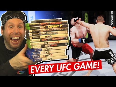 Getting a KNOCKOUT on every UFC video game!