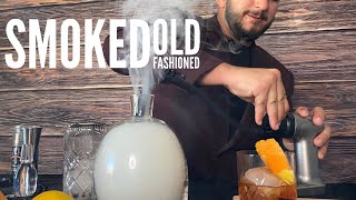 How to make a Smoked Old Fashioned l Cocktail Recipes l ALCOHELLO Resimi