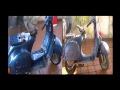 Vespa A1,  el antes y el despues