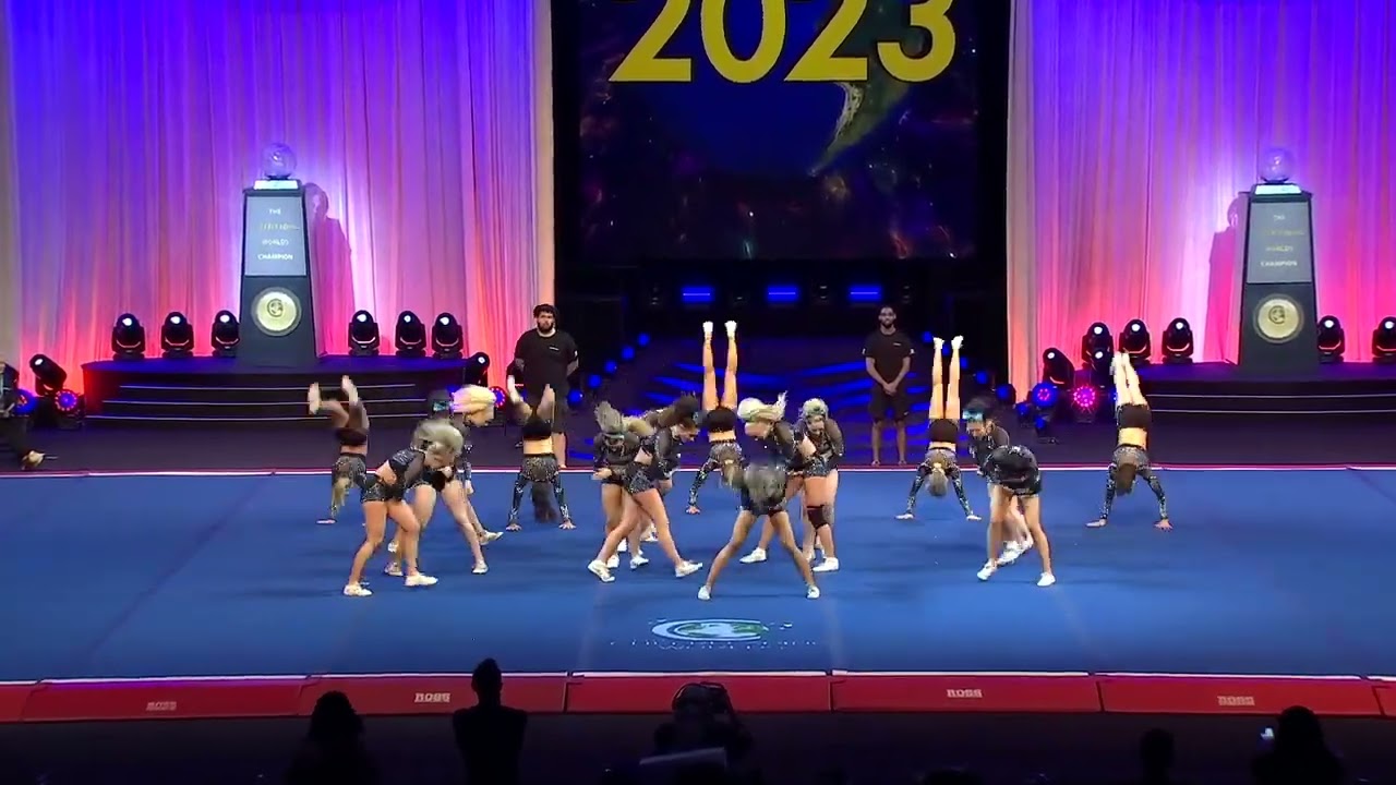 Rain Athletics - Aqua in Finals at The Cheerleading Worlds 2023