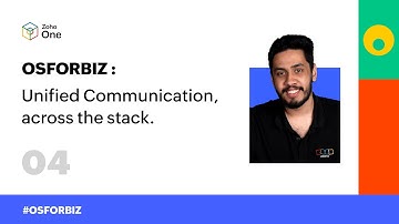 Unleash the Power of Unified Communication with Zoho One OSforBiz