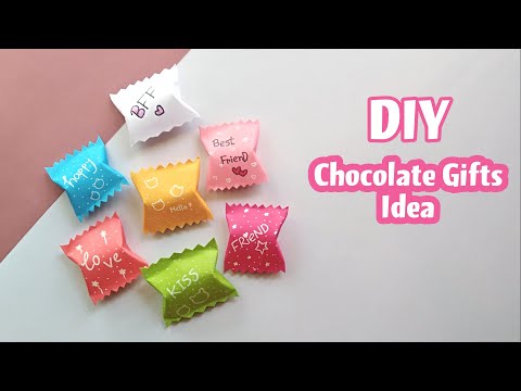 Cute gift idea /Origami Paper gift idea |DIY Chocolate Gift |Origami craft with paper/Origami#shorts