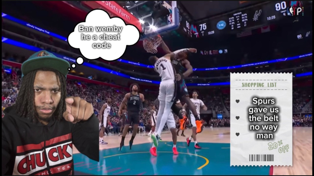 Pistons nooooooo!!! DETROIT PISTONS VS SAN ANTONIO SPURS NBA 2/23/26