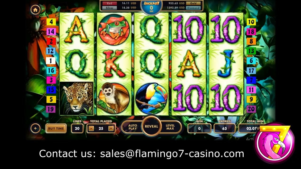 Totally Wild Slot Game l Flamingo7Games