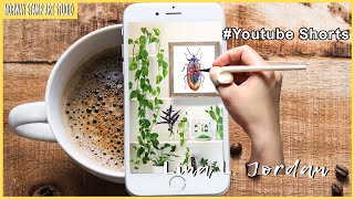 Insect painting art process -  The boy and insect - No.2 #Shorts Actualización