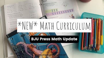 *NEW* Math Curriculum Update - BJU Press