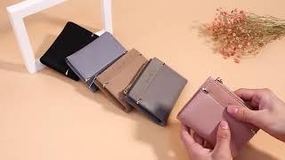 Women Short Soft Purse  Female Small Wallet  Coin Bag Zip Purse screenshot 4