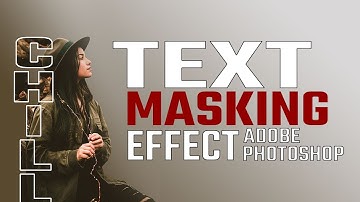 Text masking effect using Adobe Photoshop CC 2017 - Adobe Photoshop Tutorial (TAGALOG)